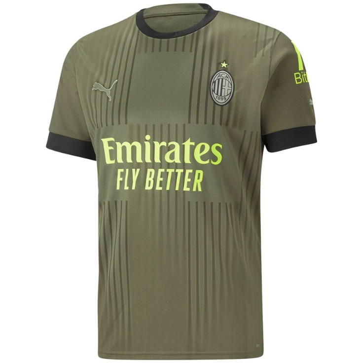 maillot ac milan vert